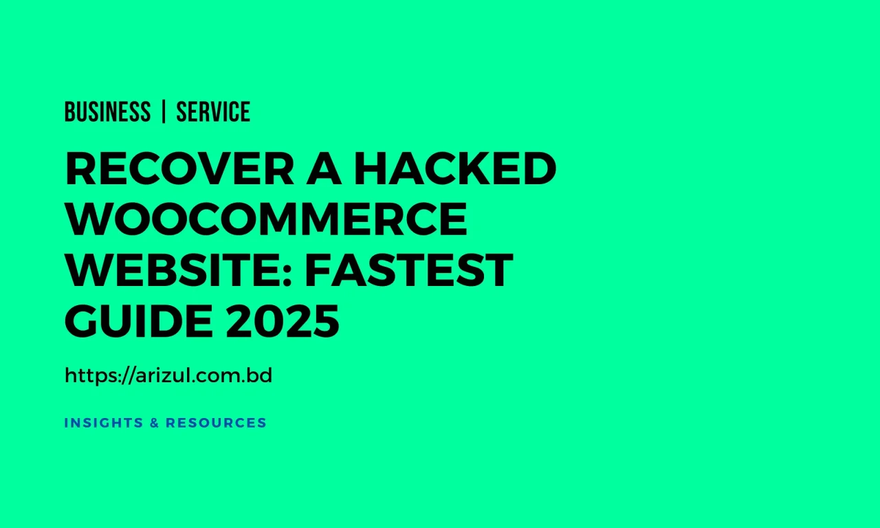 How to Recover a Hacked WooCommerce Website Fastest Guide 2025 Blog