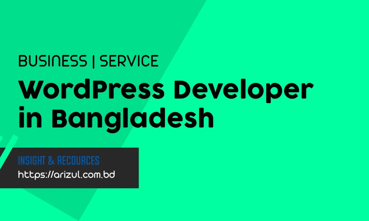 WordPress Developer in Bangladesh